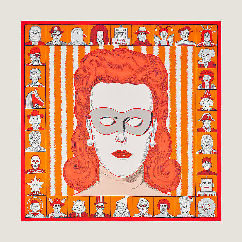 Hermes Dress Code double face scarf 90 | Hermès UAE